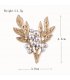 XSB012 - Floral Pearl Brooch